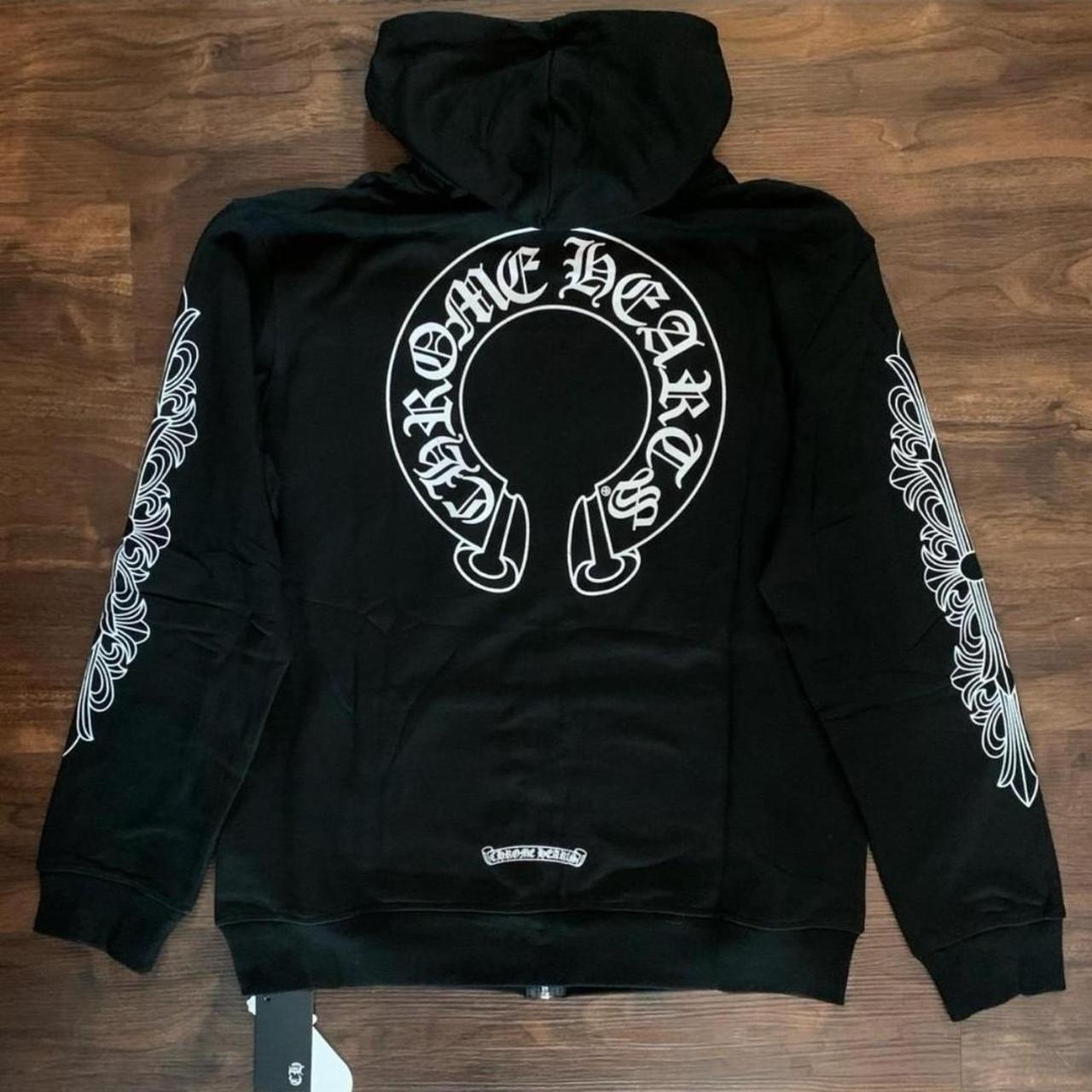 Chrome Hearts Zip-Up Hoodie