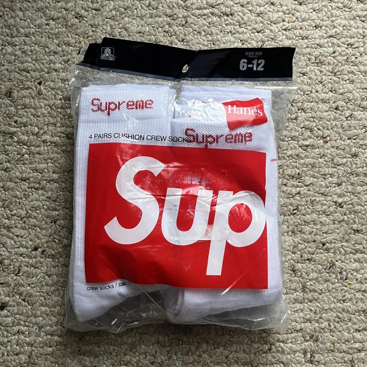 Authentic Supreme Socks