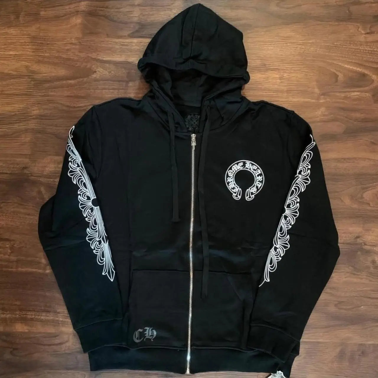 Chrome Hearts Zip-Up Hoodie